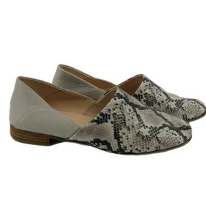 gary leather flat shoes